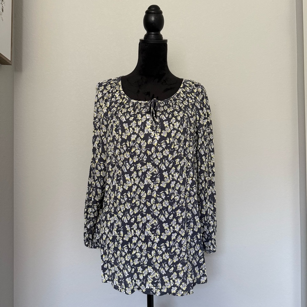 Susina Floral Boho Blouse Top size 3X